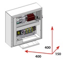 CAJA DE CONMUTACIÓN DE RESPALDO 4P 40A  - BACKUP BOX CARGAS CRITICAS