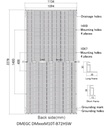 PALET DMEGC DM580M10T-B72HSW MODULO BIFACIAL CON DOBLE CRISTAL 580WP