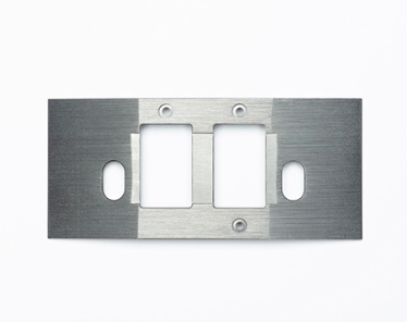 [8202020825] Placa frontal X1 Doble Paralelo de una pulgada, dual - Tipo H