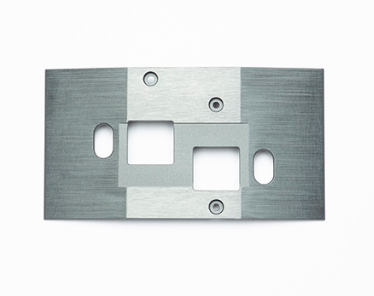 [8202020826] Placa frontal X1 Doble Diagonal de media pulgada, dual - Tipo H