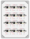 ARMARIO CONEXIÓN 1000V PV - 12 MPPT 2 STRING FUS 15A - SECCIONADOR 25A + PROTECTOR SOBRETENSIONES CLASE II