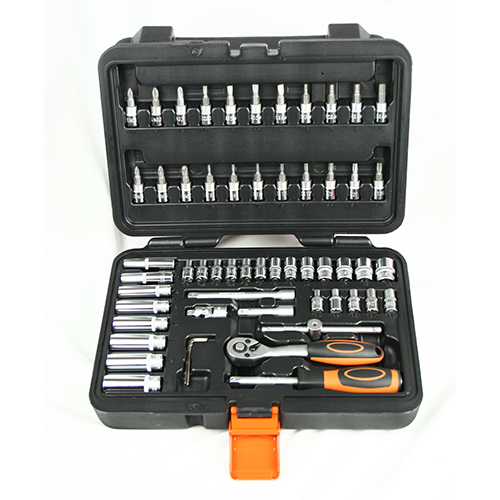 57Pcs 1/4'' Socket & Bit Set