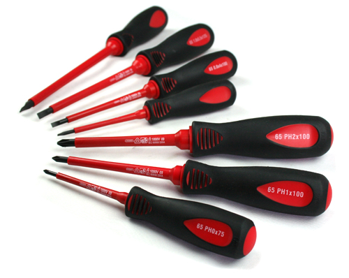 7Pcs Insulated Electrical Screwdriver Set