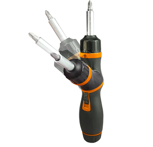 7 in 1 Multi-Angle Handle Ratchet Screwdriver Set