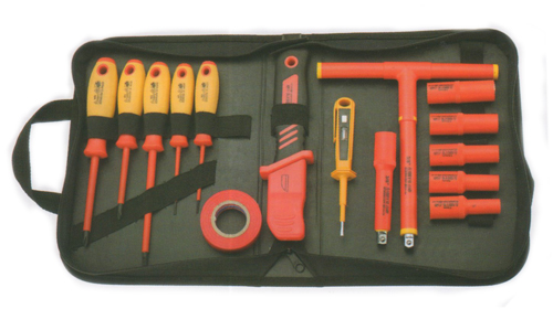 16Pcs 1000V Insulated Tool Set