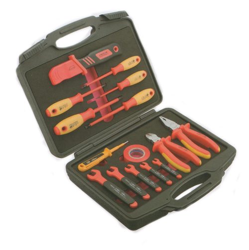 16Pcs 1000V Insulated Tool Set