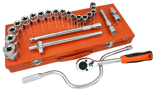 24Pcs 1/2'' Dr. Socket Sets