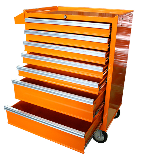 7 Drawers Roller Wagon