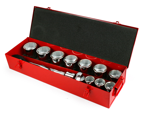 16 Pcs 1" Dr. Socket Set