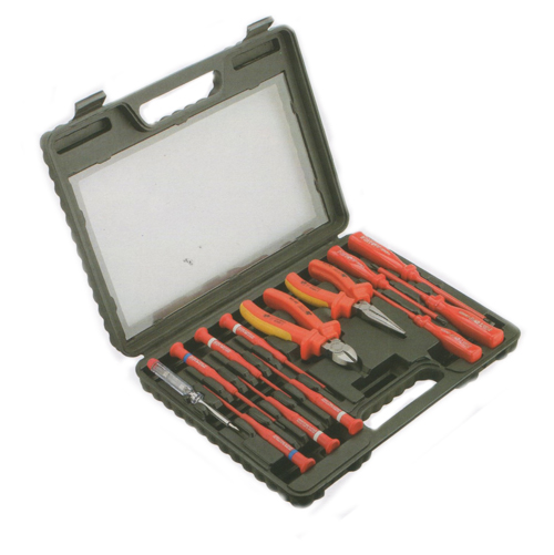 13Pcs Insulated Screwdriver And Pliers Set