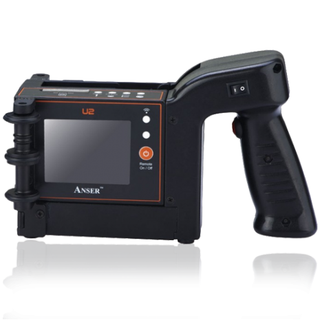 Impresora Industrial Inkjet Anser U2 mobile HD para marcaje y codificación de cartuchos de tinta