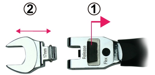 [GS-01151001] Quick Flex Wrench Set