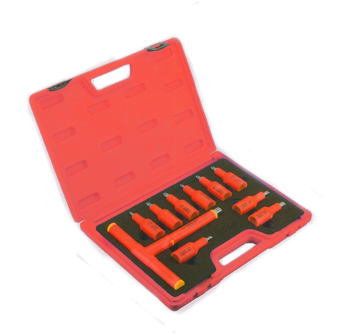 [GS-704-001] 11Pcs 1/2" Dr. 1000V Insulated Bit Socket Set