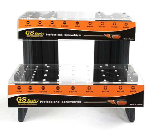 [GS-DIS-S19] Screwdriver Display Rack